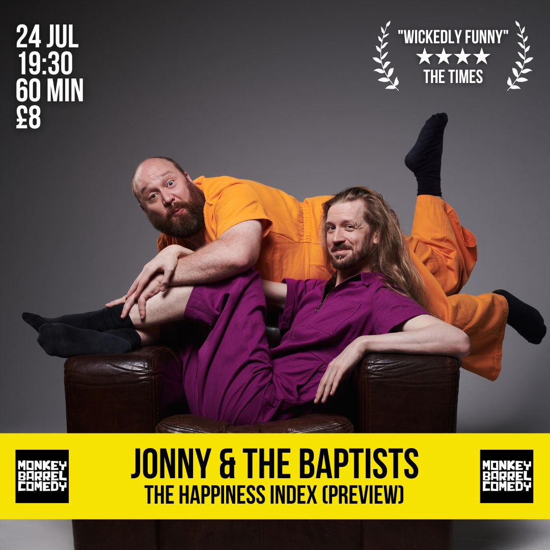 ✨ TONIGHT ✨

Five Prime Ministers ago, David Cameron started a ‘happiness index’ to measure how joyful the people of this nation are. Which is ironic, when you think about what he did next.

“Wickedly funny” ★★★★ (Times)

🎟️ event.bookitbee.com/49855/jonny-an…