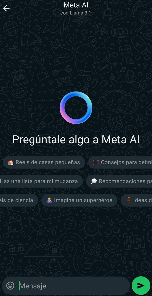 PreciosRosario2's tweet photo. Ahora en #WhatsApp podes 'Preguntarle algo' a la inteligencia artificial
Preguntamos por #PreciosRosario y nos respondió esto 😎 🫶 https://t.co/OAgMZ1qFzR