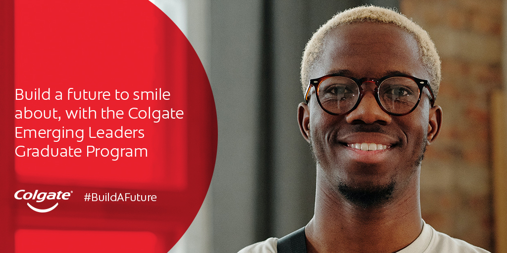 studentvillage's tweet photo. SA Grads in Marketing, Business, Logistics & HR honours graduates fields, listen up ๐ข Make your next career move the best yet! Plug into the Colgate Graduate Program and set yourself up for a future to smile about. Apply to #BuildAFuture with @Colgate: https://t.co/KBZt7UPHyT https://t.co/e5yAevLFdU