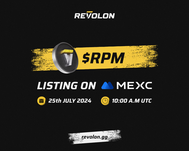 📢 BIG ANNOUNCEMENT!

$RPM goes live tomorrow on <a href="/MEXC_Official/">MEXC</a>! 
Get ready to witness the launch of the token that will fuel your racing experience like no other!

📅Date: 25th July 2024
🕒 Time: 10:00 AM UTC
💰 Pool: RPM/USDT
$RPM #tokenlaunch #MEXC