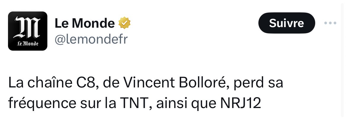 Ils ne savent pas créer, ni libérer, ni plaire. Alors, ils brisent l’élan de ceux qui créent, qui libèrent et qui plaisent. 

Ils me rappellent la phrase de Soljenitsyne : « Quand on coupe toutes les têtes qui dépassent, à la fin, il ne reste plus que les nains. »

#Arcom