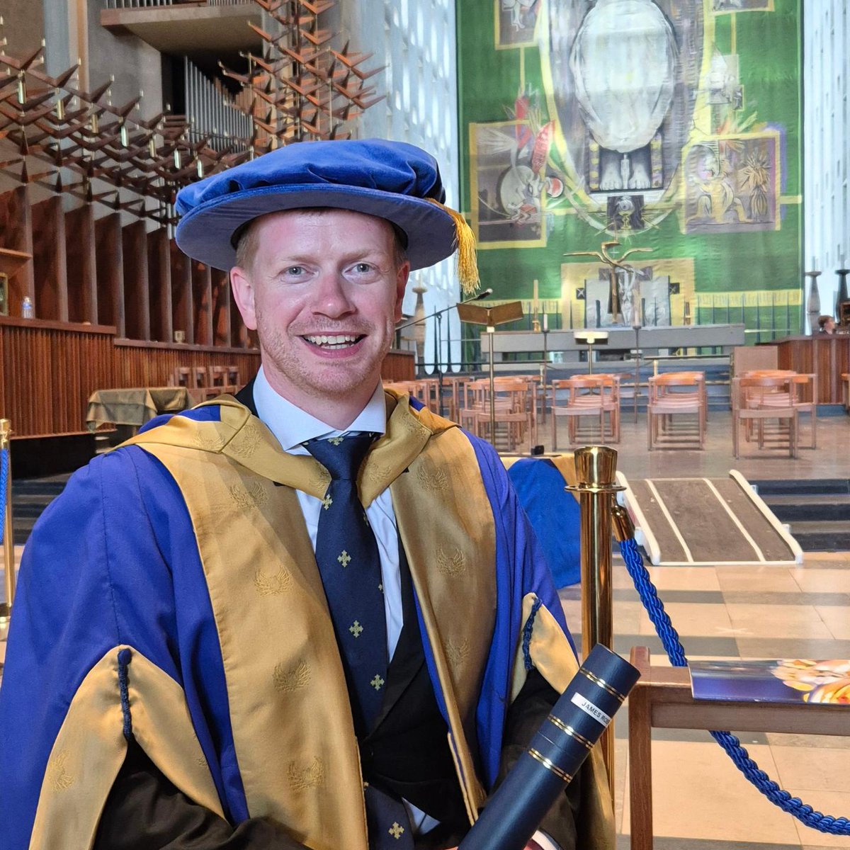 What a great day it was last Tuesday when sport scholarship graduate and <a href="/Paralympics/">Paralympic Games</a> gold medalist James Roberts was awarded an Honorary Doctorate of Science for sporting excellece at <a href="/covcampus/">Coventry University</a> 🎓🥇👏 #sportscholarship #dualcareer #paralympics #graduation #coventryuniversity
