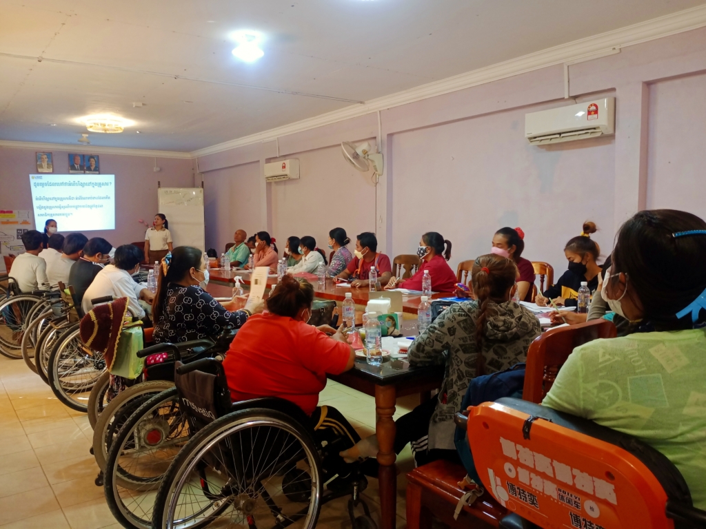 voicetweetz's tweet photo. Meet Sophea!

Dim Sophea, 31, has lived with CP #Diability since birth. Despite losing her parents, she leads her family in Chamkar Samrong, Battambang.

From motorcyclist to office assistant, her #inspiring journey shows perseverance. Don’t let disabilities limit your dreams! https://t.co/4Q7aeTD0ge
