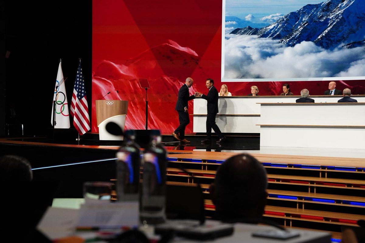 GovCox's tweet image. It’s official, the Winter Games are coming back to the Beehive State! Today Salt Lake City, Utah was officially awarded the host contract for the 2034 Winter Olympic and Paralympic Games. 

We’re ready to once again welcome the world to Utah. Let’s Go!