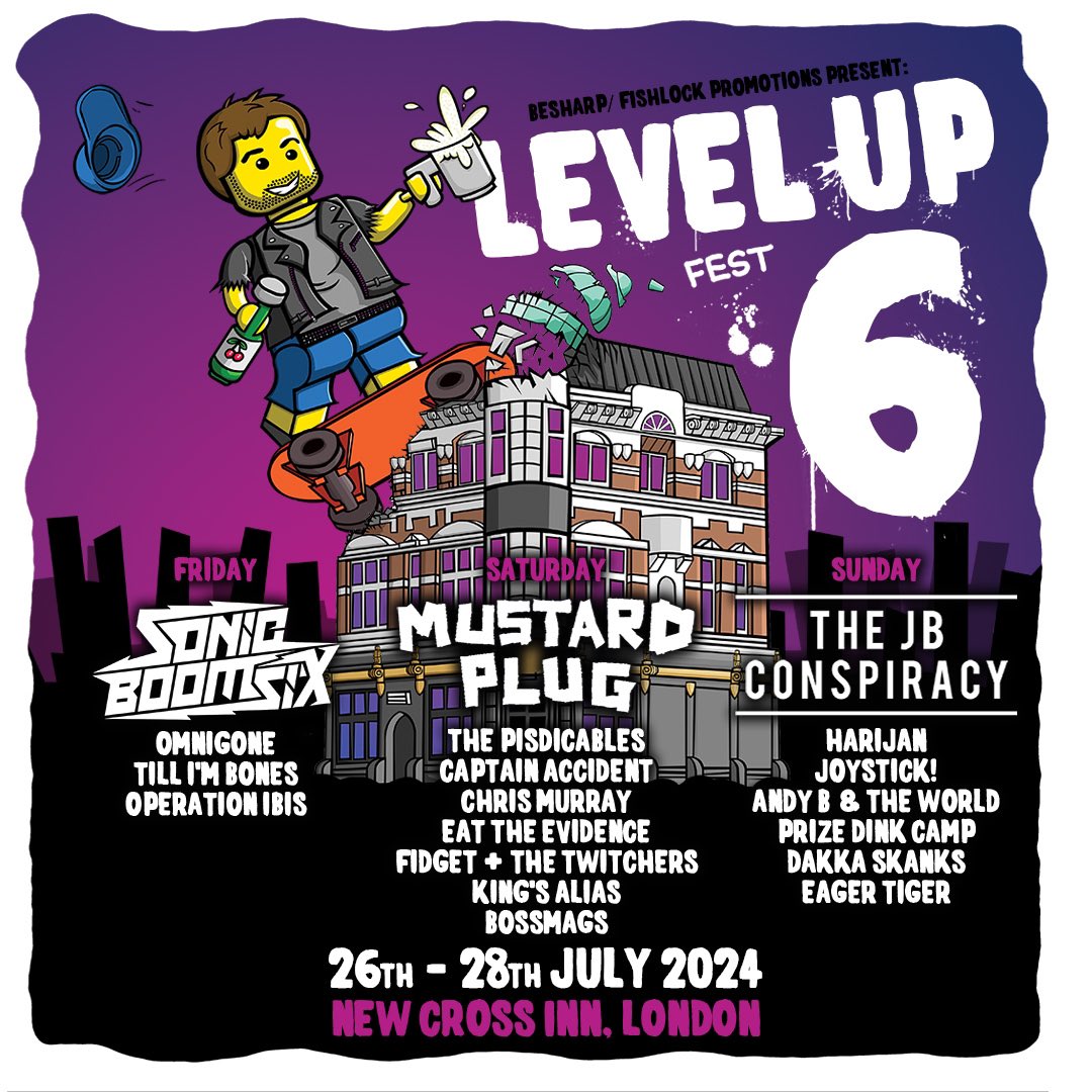 THE JB CONSPIRACY (@jbconspiracy) on Twitter photo Thanks for the love you’re all showing the new EP, it truly means the world 🙌
We’ll be playing a bunch of Prop House songs this Sunday as we close out <a href="/lupfest/">Level Up Festival</a>
Absolutely stacked lineup for this one, we cannot wait. See you down the front 💫 Thanks for the love you’re all showing the new EP, it truly means the world 🙌
We’ll be playing a bunch of Prop House songs this Sunday as we close out <a href="/lupfest/">Level Up Festival</a>
Absolutely stacked lineup for this one, we cannot wait. See you down the front 💫