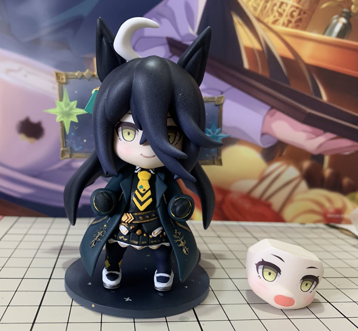 夏WF新作その2、マンハッタンカフェ。
クリアパーツのベースがセット、目のデカール付きです。
あとでちゃんと(ry
#WF2024S