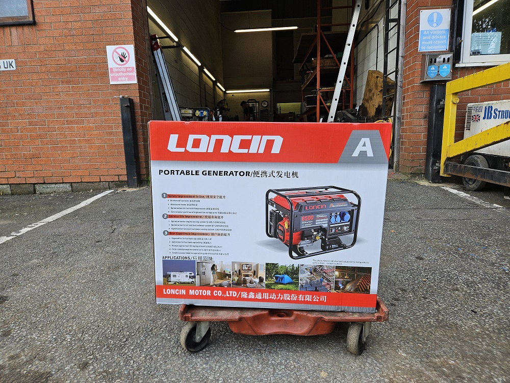More new kit arriving today ! Check out this 6kVa Generator that was kindly donated by James <a href="/KSL/">KSL</a>  A big thank you to James for his generosity. gofund.me/e2fa06aa