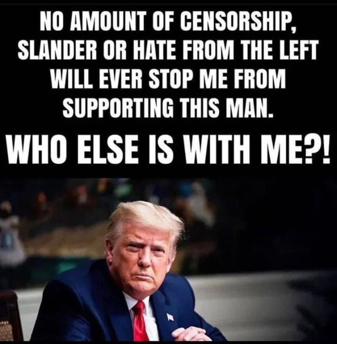 Give me a Thumbs Up 👍, IF YOU ARE WITH PRESIDENT TRUMP!!