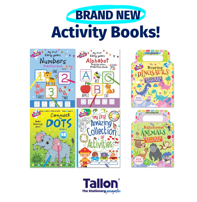tallonint's tweet photo. Check out the latest collection of Activity available at Tallon. Find a variety of themes and designs to suit everyone. Visit our website to explore our range of activity books today. 

https://t.co/40z00zsdV1 https://t.co/09LH9BXk2P