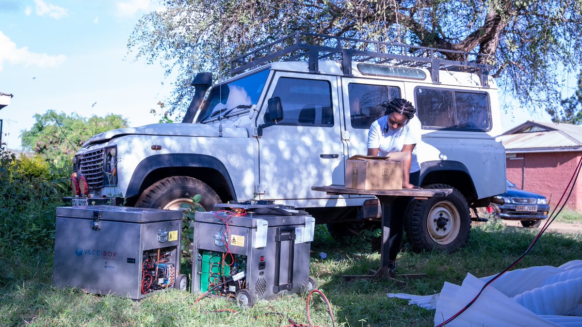 AccessDrop's tweet photo. Ever wonder how #Vaccibox reaches countless communities? 🌍 
It’s all thanks to our incredible team! From #engineering geniuses to #IoT innovators, #renewable energy experts to #healthcare specialists, their dedication and expertise bring #Vaccibox to life. 
#InnovationInAction https://t.co/yA4Mn59aAK
