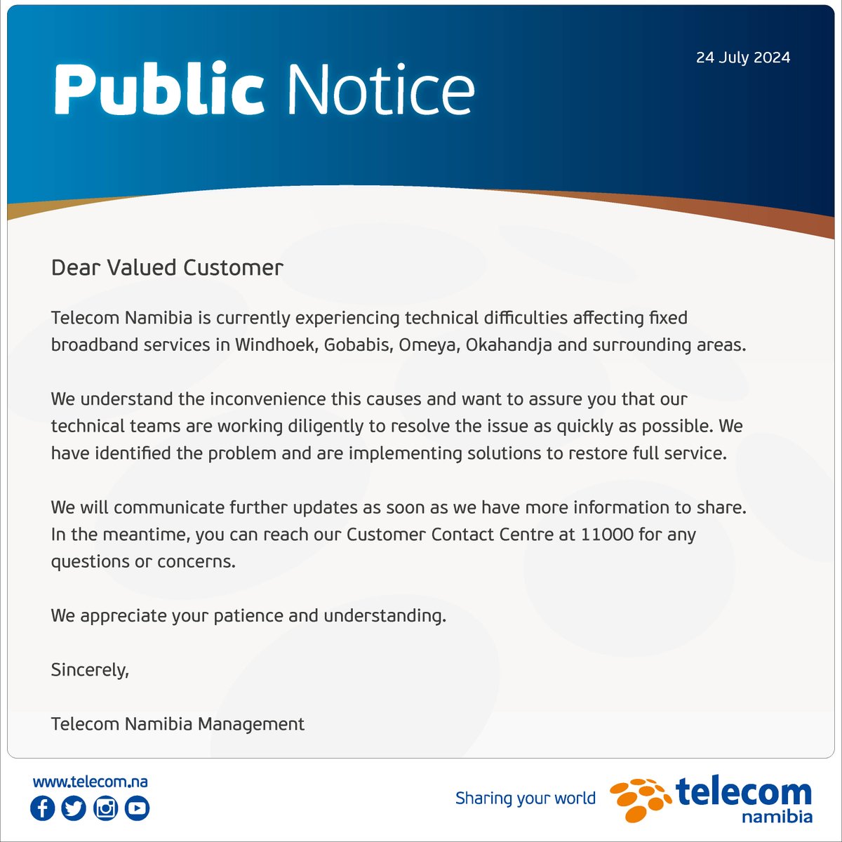 TelecomNamibia's tweet image. 