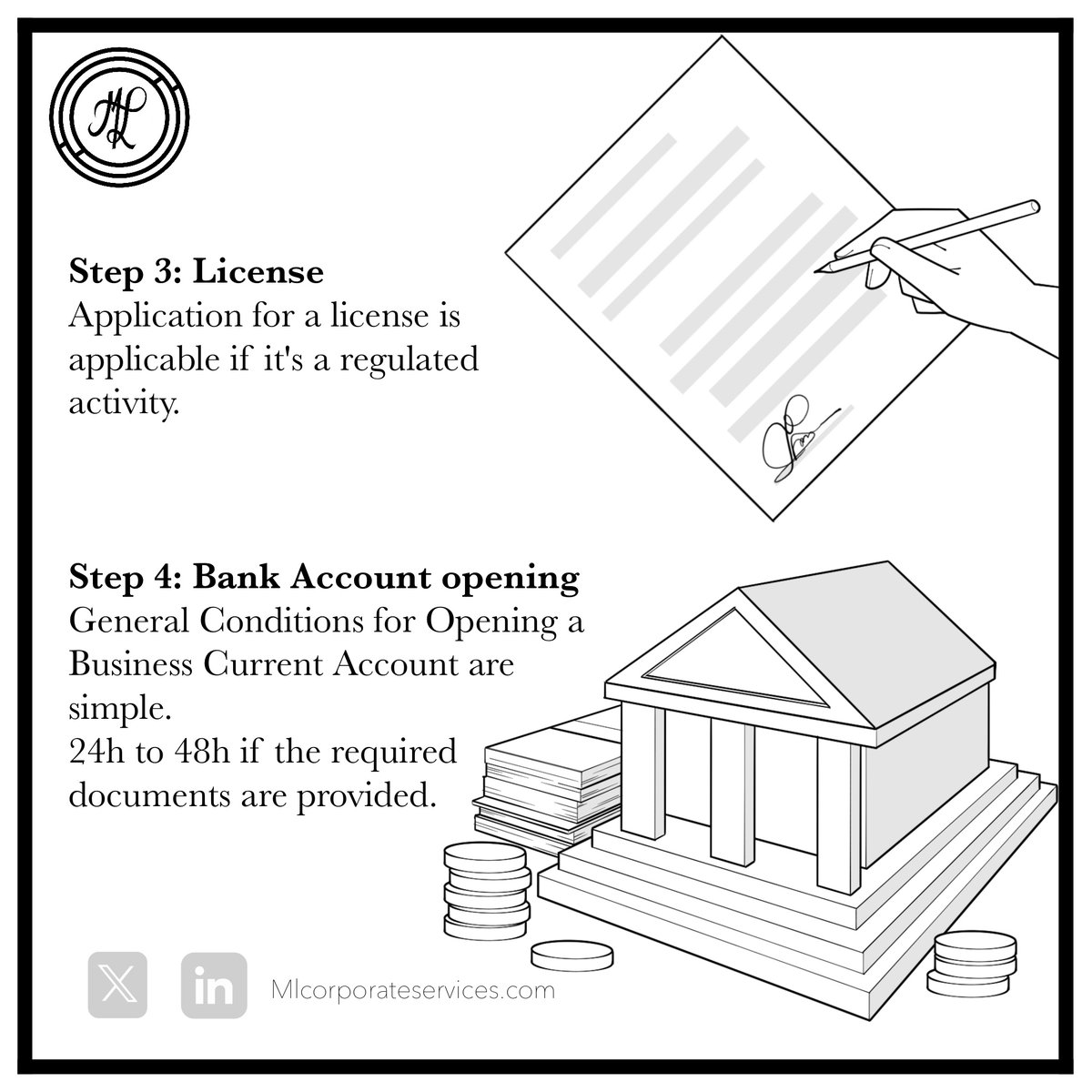 MLCorporates's tweet image. License Application for a regulated activity and Bank Account Opening.
#BusinessInRwanda 
#Entrepreneurship 
#RwandaDevelopment 
#BusinessGrowth 
#InvestmentOpportunities&quot;. 
#Entrepreneurship
#InvestInRwanda
#MLCorporateServices