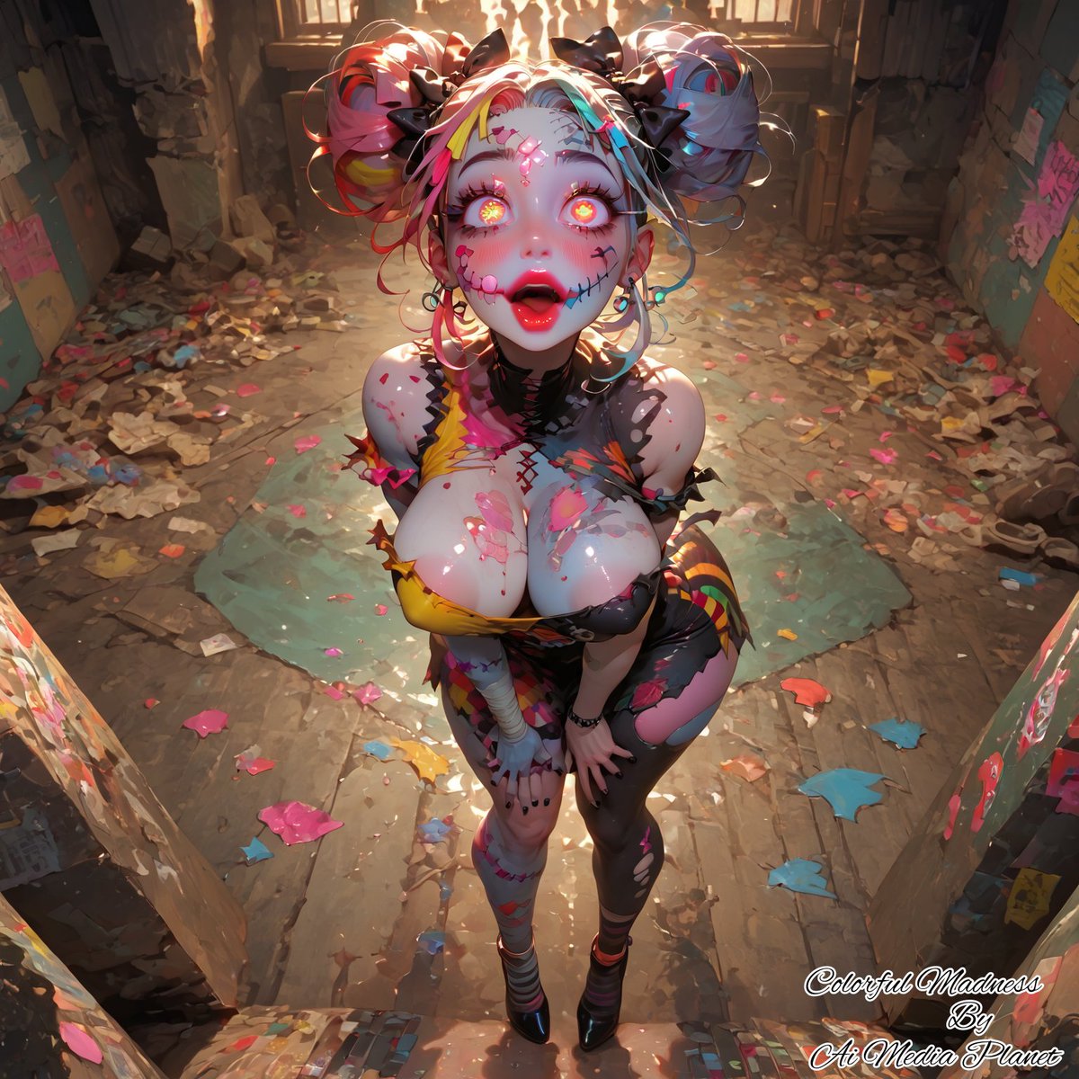 AiMediaPlanet's tweet photo. ๐จโจ Embracing the chaos with a splash of color and a touch of madness! ๐ฅ๐๏ธ Ready to paint the world with my unique style. Whoโs with me? ๐๐
#ArtInChaos #ColorfulMadness #CreativeExplosion #BoldAndVibrant #ExpressYourself #ArtisticVibes #UnleashYourCreativity https://t.co/kXMMaO8iwE
