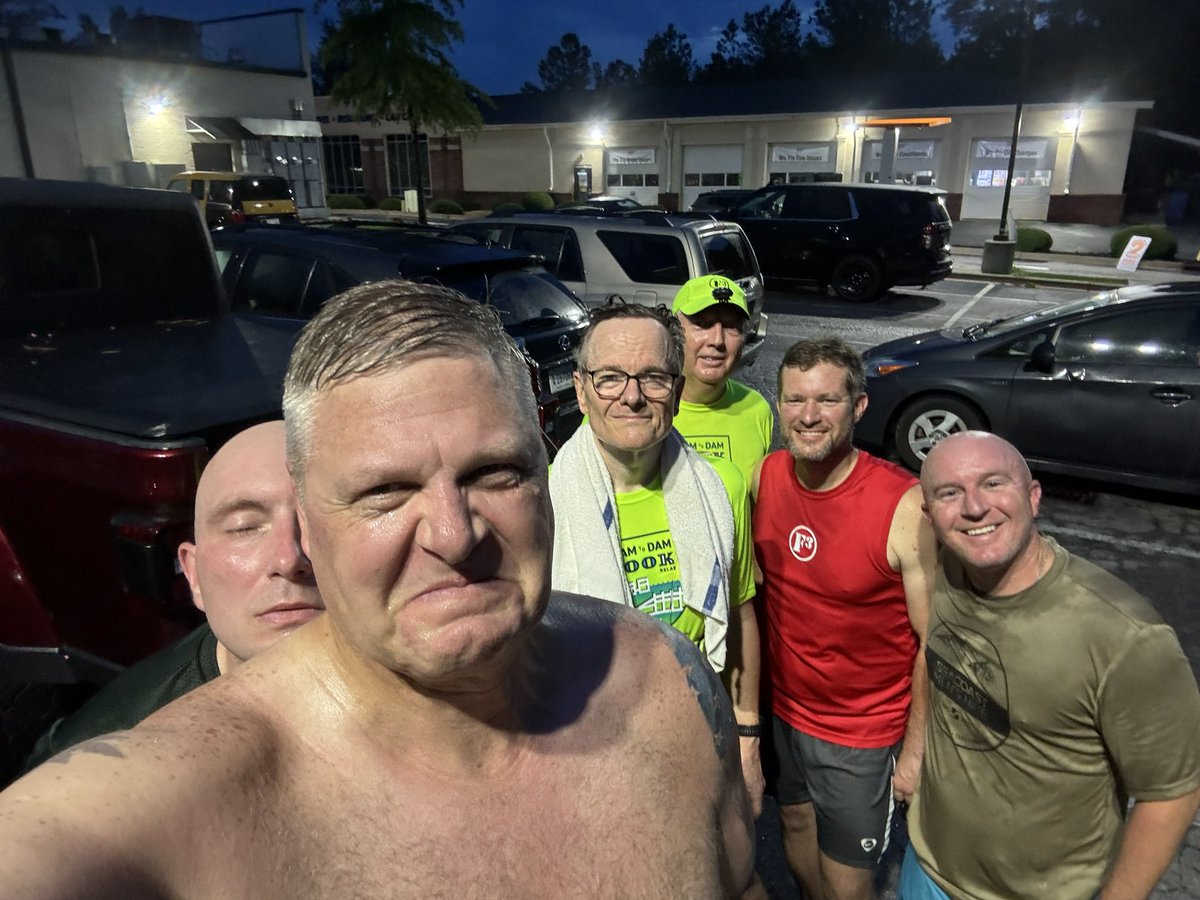 <a href="/F3LakeMurray/">F3 Lake Murray</a> <a href="/F3Swagger/">F3Swagger</a> six pax for some hot humid miles. Solid work from everyone. These men make a difference.