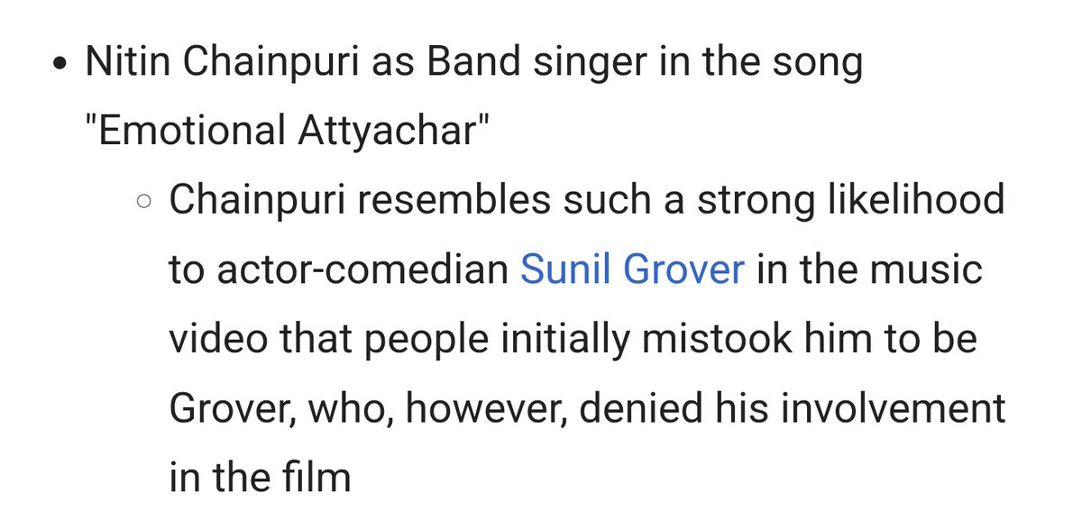 I didn't know it wasn't Sunil Grover in DevD but it was Chainpuri