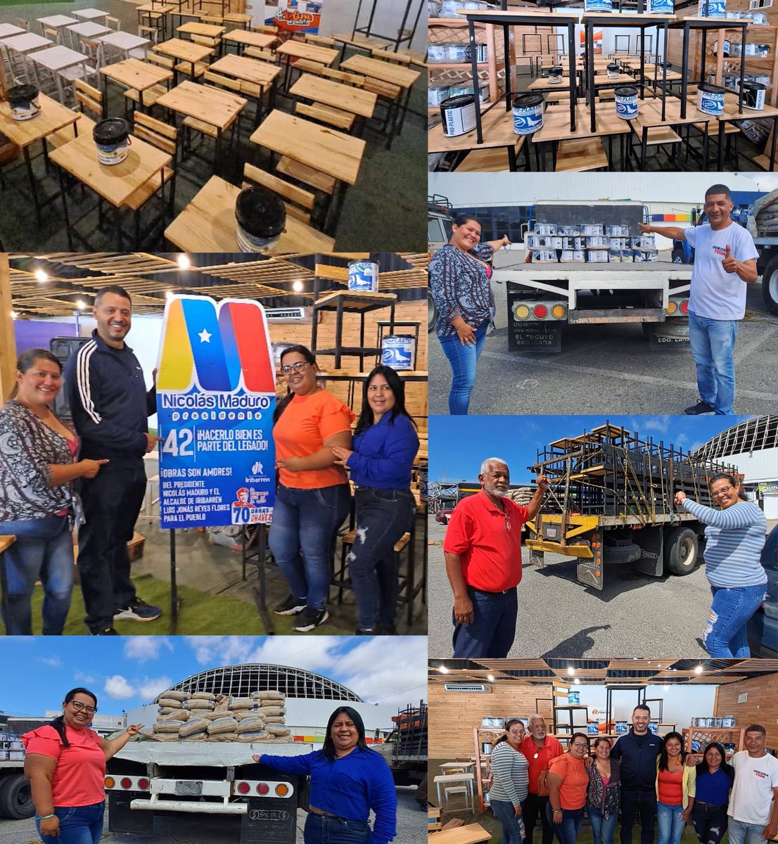 Queremos dar nuestro agradecimiento al Presidente <a href="/NicolasMaduro/">Nicolás Maduro</a> por su esfuerzo titánico y permanente apoyo a los habitantes de nuestro municipio. Seguimos trabajando para consolidar la atención integral de nuestro pueblo, entregamos la obra N° 42 del Plan 70 Obras y acciones