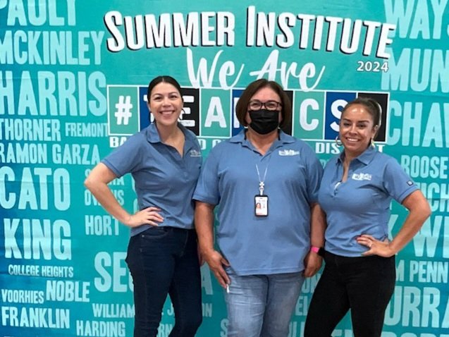 Summer Institute with the best MEP team!!! #teambcsd #thedreamteam