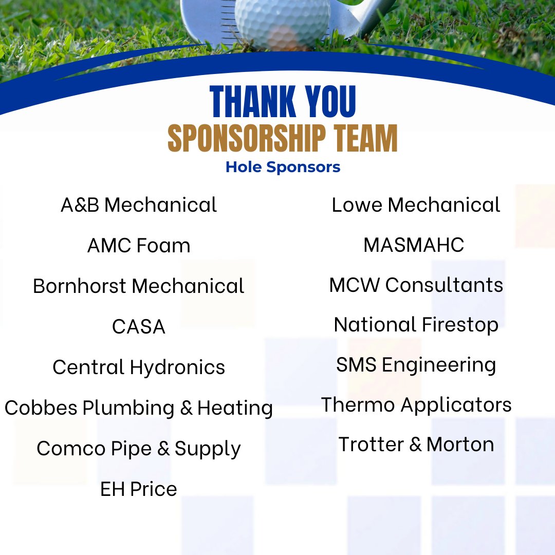 mcamanitoba's tweet image. Only 15 days away!📅

Thank you to the MCAM Golf Tournament Hole Sponsors. We're "putting" our best swing forward thanks to your support.🏌️

#MCAM #MCAMMember #GolfTournament #BreezyBend