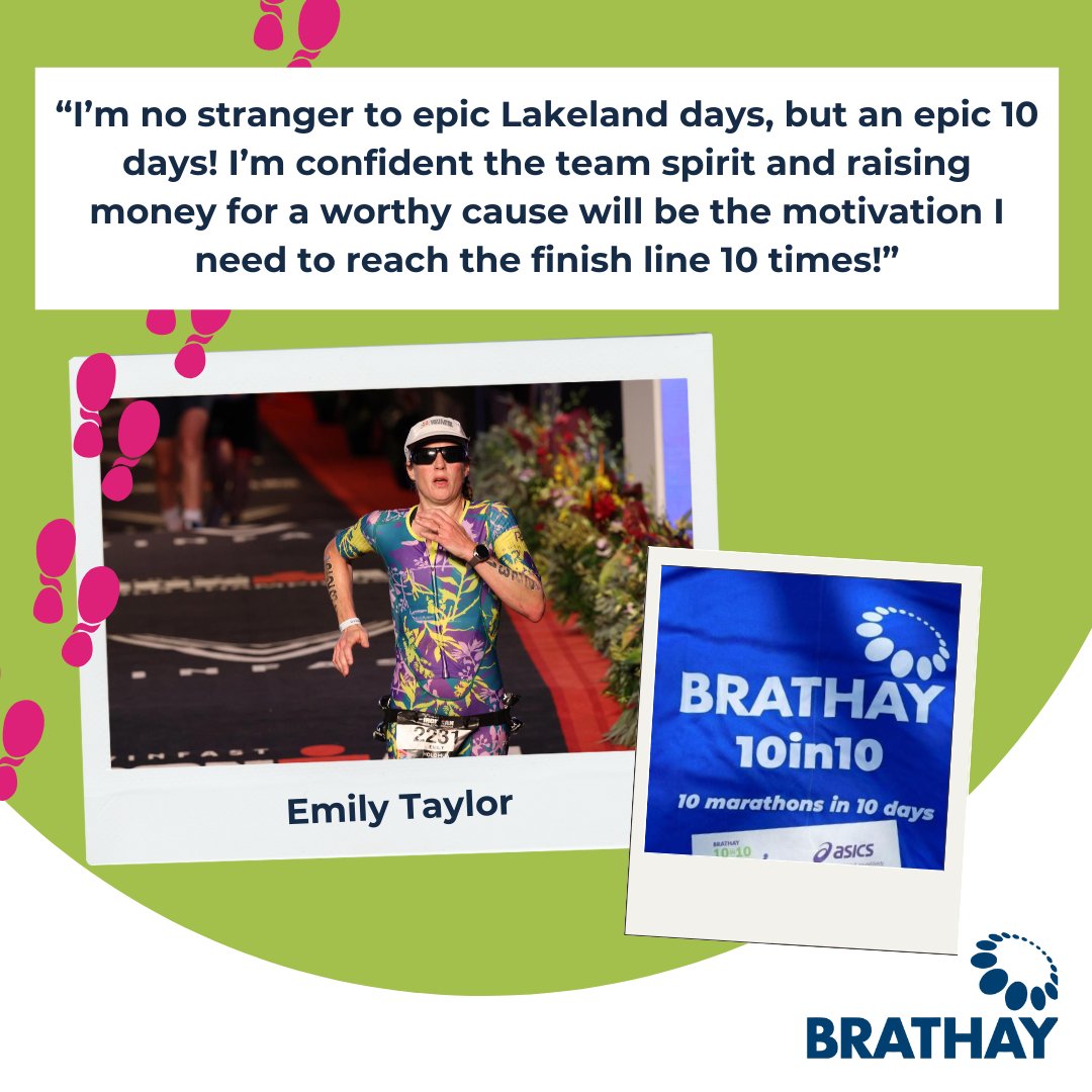 🏃‍♀️🎉 #Brathay10in10 Team of 2025 🎉🏃‍♂️

Today, we're delighted to introduce five more members of next year's team:
🌟 Warren Langler-Watts
🌟 Jake Kelly
🌟 John McCann
🌟 Emily Taylor
🌟 Matt Pierson

Stay tuned to see who else is on the team. 
#RunForACause #BrathayChallenges