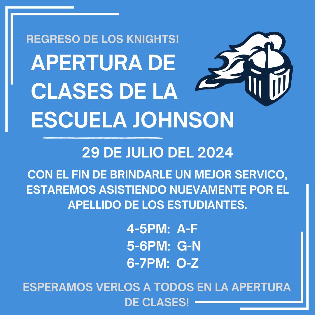 Johnson Knights tweet media