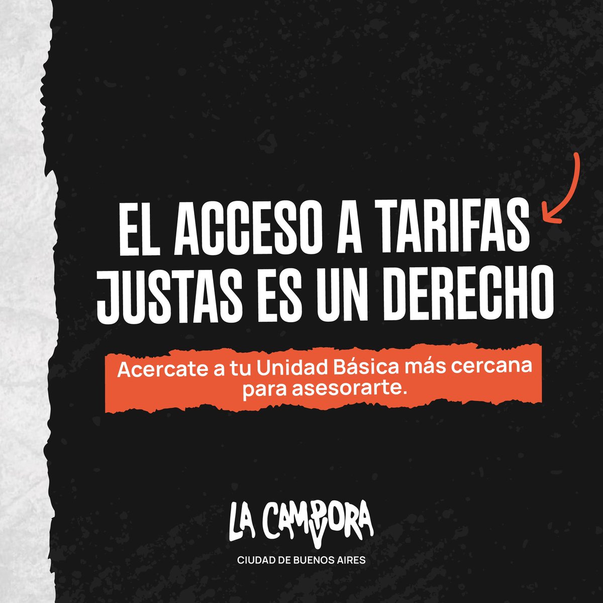 El tarifazo del gobierno de Milei beneficia a las grandes empresas y perjudica a la mayoría de los argentinos y argentinas.

Como si fuera poco, eliminan subsidios y no difunden la información necesaria para mantenerlos.

Acercate a tu Unidad Básica más cercana para asesorarte.🤝🏻