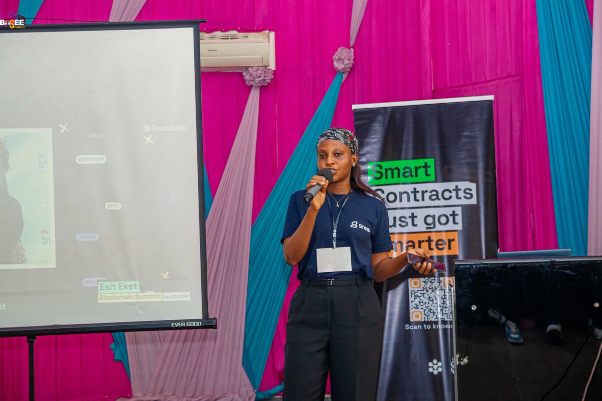 jojo_Enyie's tweet image. On Saturday 27th July, I was opportune to speak at Esit Eket Blockchain summit "on opportunities in web3; preparing for the future".
Grateful for the opportunity to do this