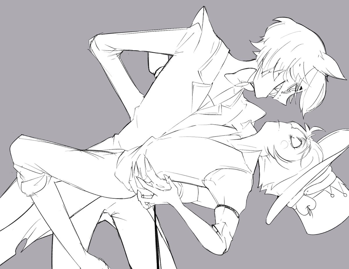 ammyitk_'s tweet photo. ミスが悔しかったので、線だけでも🤣
2枚目は元の絵の線だけです。✏️ https://t.co/bFHvFPeOLE