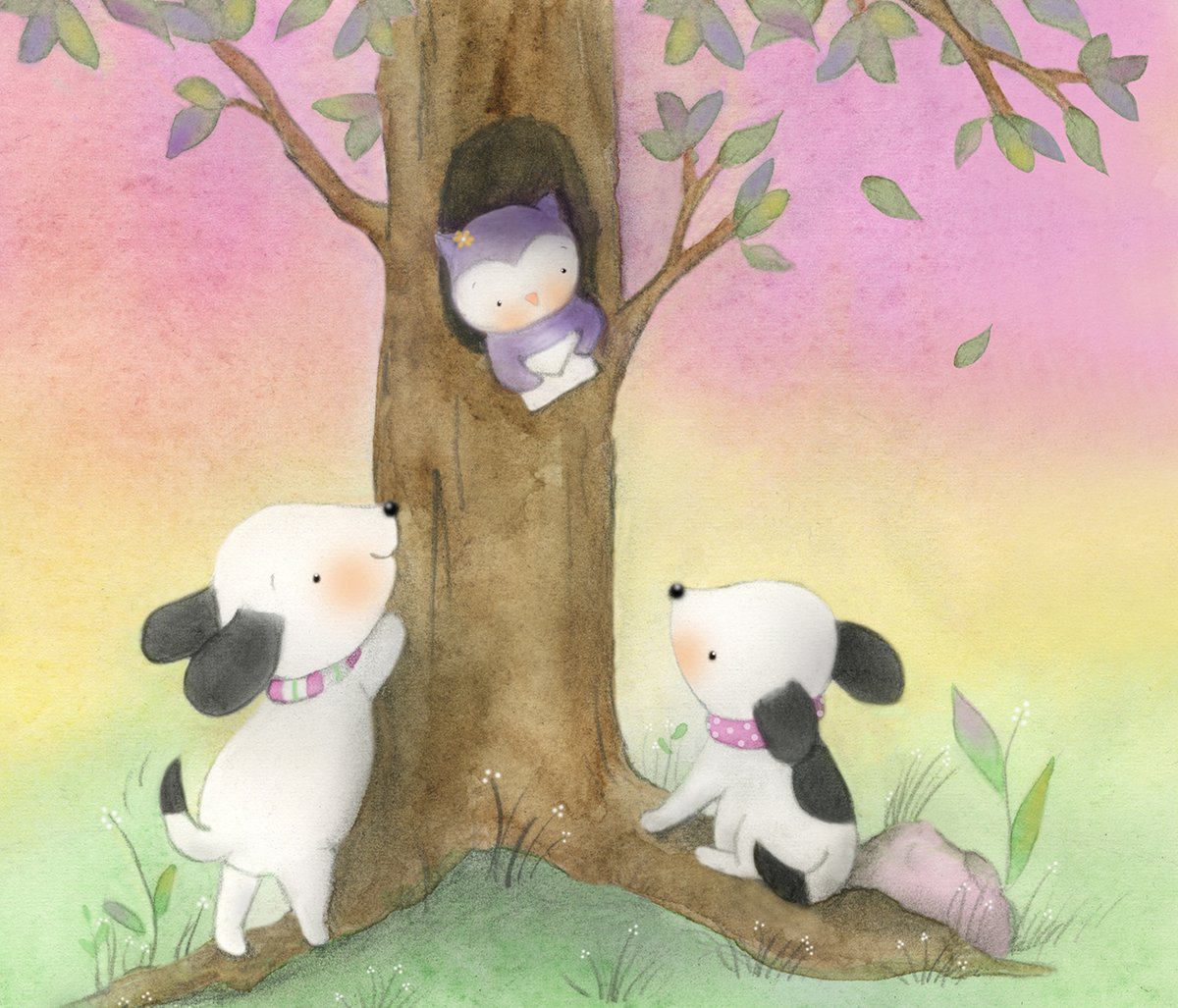 Mail Time! 🩷 #kidlitart #childrensbookillustration #childrensbookillustrator