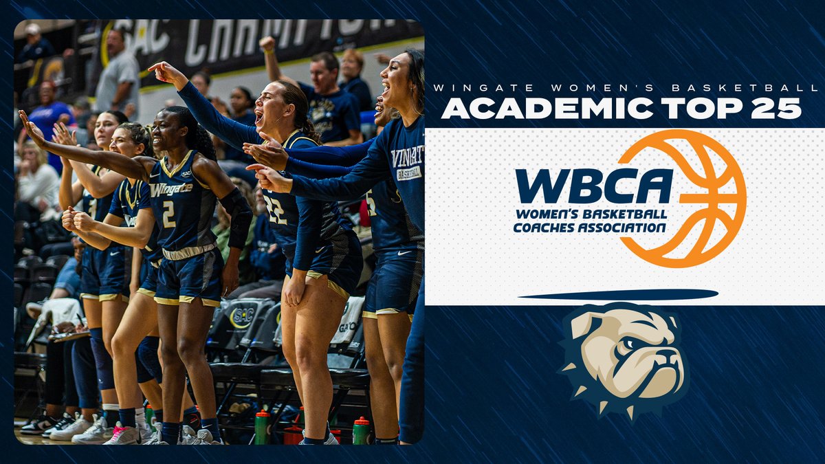 Wingate Bulldogs (@wu_bulldogs) on Twitter photo Elite Student-Athletes!!
<a href="/WingateWBB/">Wingate WBB</a> ranked 23rd in <a href="/WBCA1981/">Women’s Basketball Coaches Association</a> Academic Team Honor Roll!
The SAC champs posted a 3.663 GPA for the academic year and are the only team from the conference or the region to crack the top 25!
Story | shorturl.at/SsRUJ
#OneDog Elite Student-Athletes!!
<a href="/WingateWBB/">Wingate WBB</a> ranked 23rd in <a href="/WBCA1981/">Women’s Basketball Coaches Association</a> Academic Team Honor Roll!
The SAC champs posted a 3.663 GPA for the academic year and are the only team from the conference or the region to crack the top 25!
Story | shorturl.at/SsRUJ
#OneDog