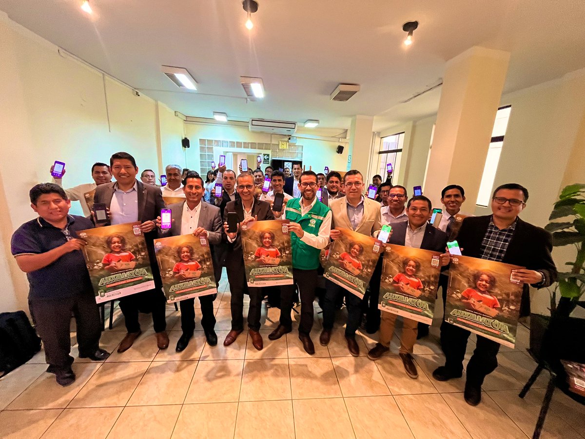 🔰Líderes y pastores de nuestra #MPN ya realizaron su donación 🤝
Estamos seguros que llegaremos a la meta🙌🏼 porque nuestro objetivo es llevar esperanza a hogares en necesidad 💚
#Auxiliatón #ADRA