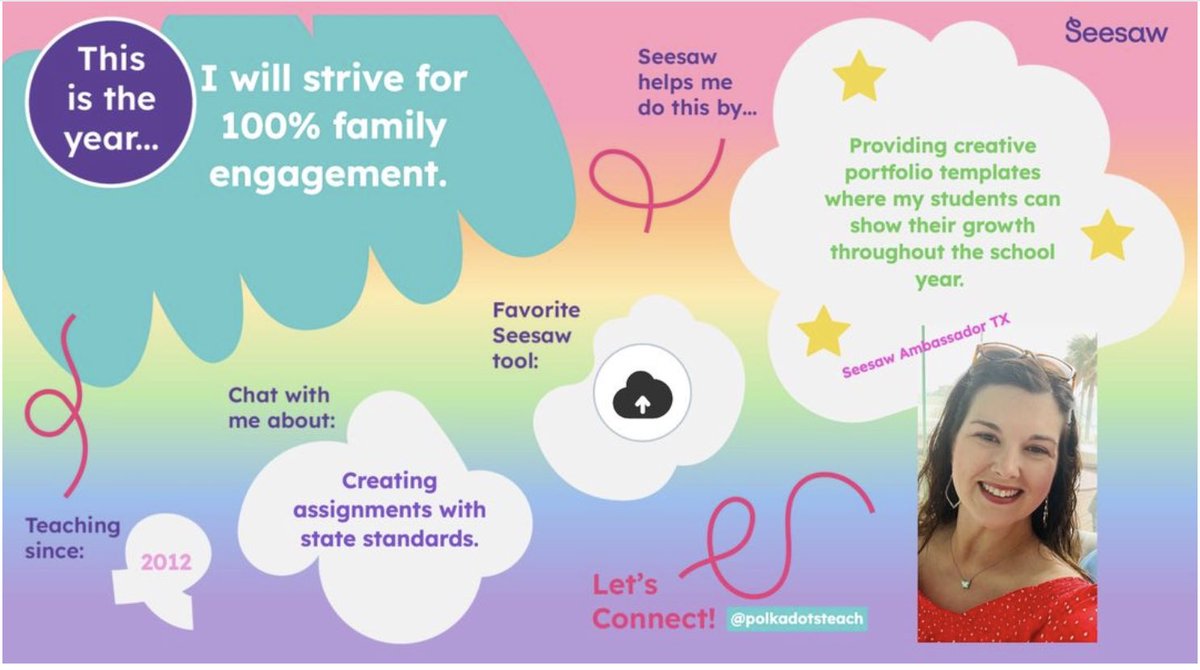 It’s always exciting to seeing what new designs and engagement  <a href="/Seesaw/">Seesaw</a> has developed! There are so many new features I can’t wait to implement this school year with my <a href="/WSESWildcats/">WSES Elem School</a> ! #SeesawAmbassador