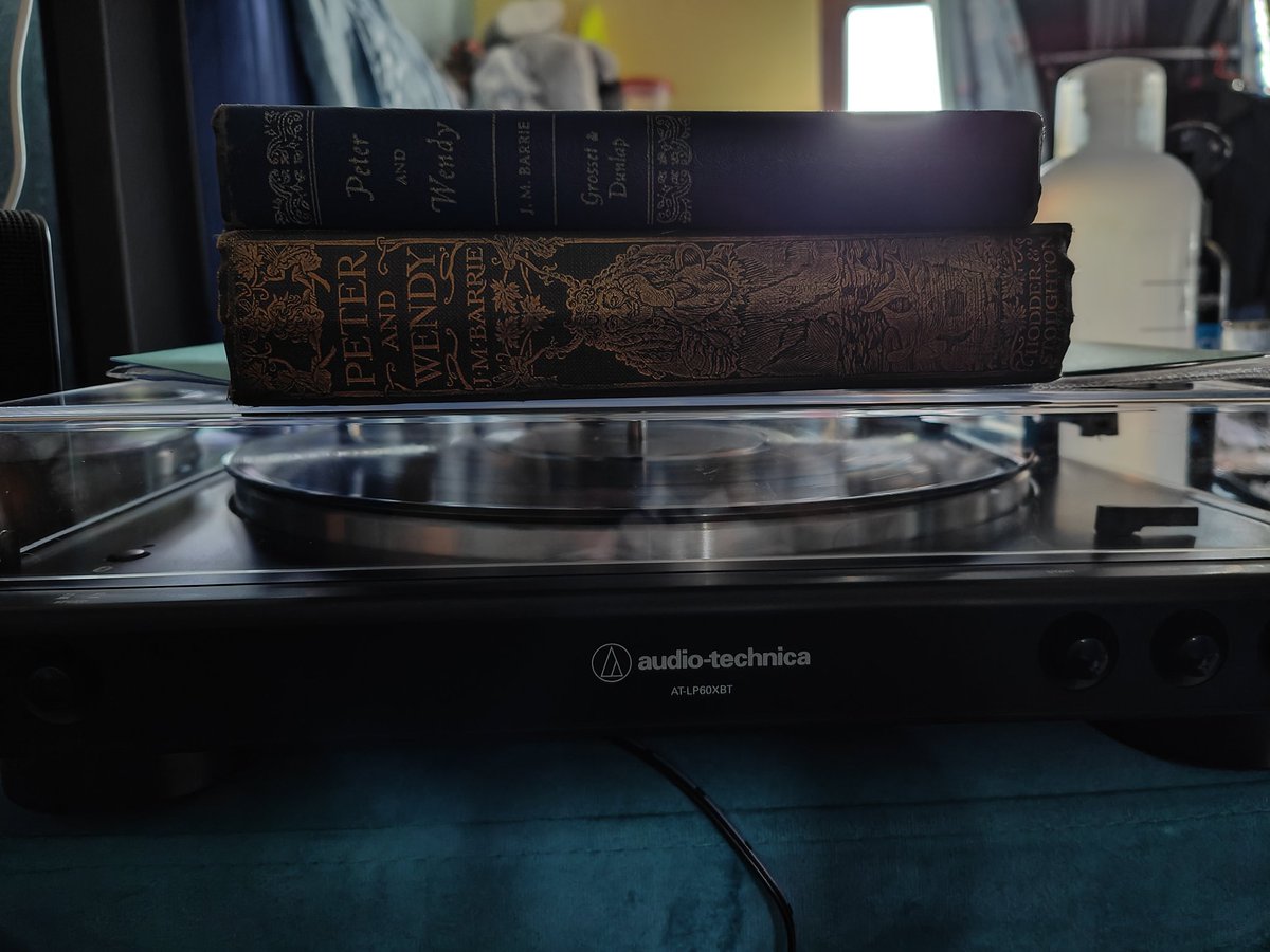 Two first editions of Peter Pan, and a new record player - okay I'm a happy birthday boy 😄