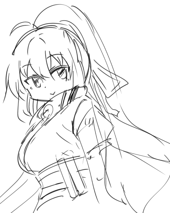 オリキャラらくがき✎ 