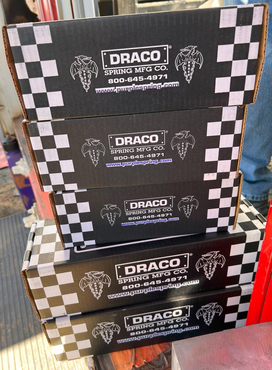 SRIPerformance's tweet image. Stacked and ready to spring into action with @DracoRacing! 🏁 Start shopping now: bit.ly/4coQxLF #DracoSprings #PerformanceParts #RacingEquipment #SuspensionTech #RaceReady