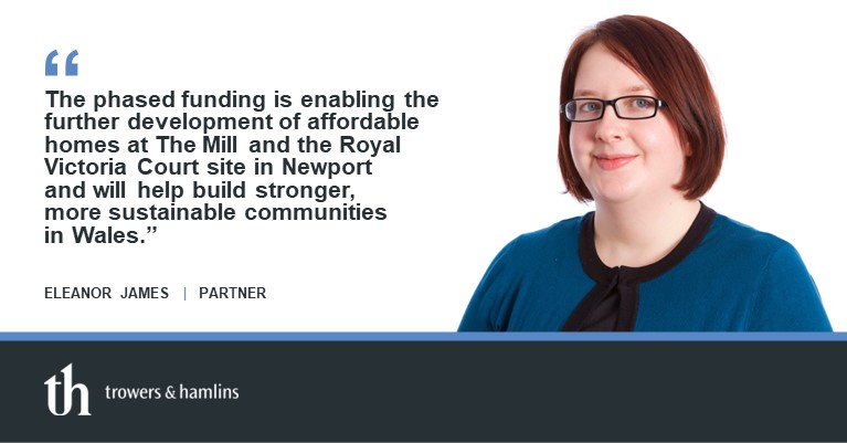 We advised <a href="/TirionHomes/">Tirion Homes</a> on the fifth phase of its refinancing of The Mill and Royal Victoria Court, a major £100 million urban regeneration project in Cardiff and Newport.

Find out more about the project here: bit.ly/4cTPx2e

#Finance #Regeneration