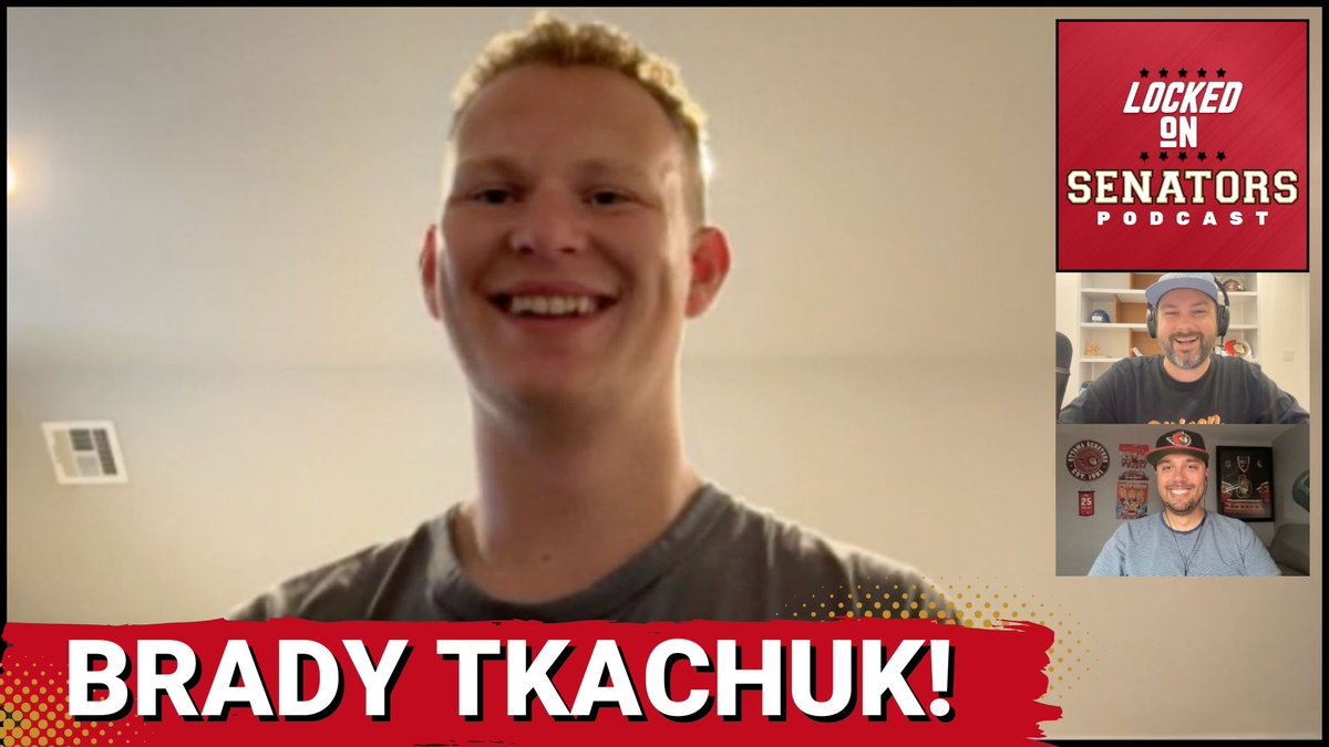 Locked On Senators (@senscentral) on Twitter photo #LOSP July 24, 2024 - Ep. 1,095
🚨🚨Brady Tkachuk Interview: <a href="/Senators/">Ottawa Senators</a> Off-Season Thoughts, Desire To Win In Ottawa + More!
🔗linktr.ee/lockedonsenato…
📺youtu.be/BNP81NhG-Q0
<a href="/RossLevitan/">Ross Levitan</a> | <a href="/brandonpiller1/">Brandon Piller</a> | <a href="/BradyTkachuk71/">brady tkachuk</a> #LOSP July 24, 2024 - Ep. 1,095
🚨🚨Brady Tkachuk Interview: <a href="/Senators/">Ottawa Senators</a> Off-Season Thoughts, Desire To Win In Ottawa + More!
🔗linktr.ee/lockedonsenato…
📺youtu.be/BNP81NhG-Q0
<a href="/RossLevitan/">Ross Levitan</a> | <a href="/brandonpiller1/">Brandon Piller</a> | <a href="/BradyTkachuk71/">brady tkachuk</a>