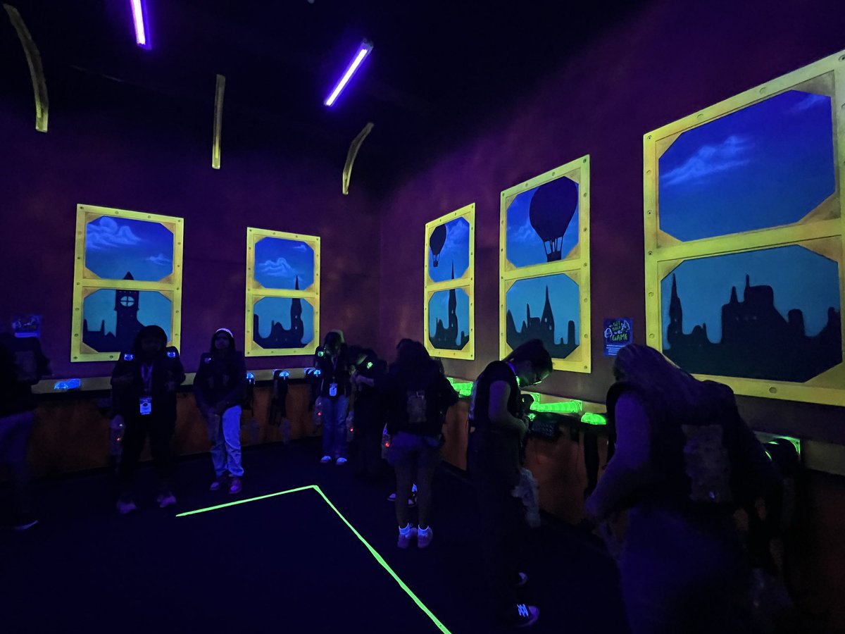 SAISD_AVID's tweet photo. End of Day 3: Some laser tag fun and dinner at Spare Time in Hartford, Connecticut. @SAISD_CI @SAISDthePost @SAISDFoundation @ALA_SAISD @SAISDBrackHS @SAISDBurbankHS @SAISDEdisonHS @Fox_Tech_HS @SAISDHighlands @SAISDLanier @JeffersonSAISD @SAISDStPhilips @TravisSAISD https://t.co/Yo2xBNPmDv