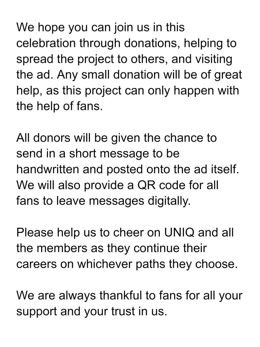 UNIQ GLOBAL📌 - Semi-Hiatus tweet media