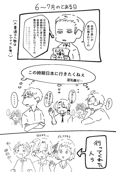 ただ行きたくない奴らを描きたかっただけ 