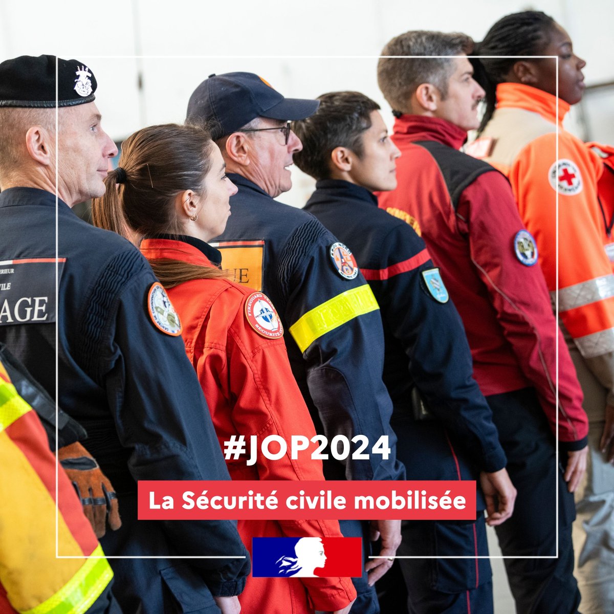 #àlintérieurDesJeux 🏆 J-2 avant le lancement des #JOP2024 !
Pour faire de cet événement une réussite, la Sécurité civile déploie un dispositif de secours unique, à la hauteur de l'évènement.
Zoom sur les forces engagées et leurs missions 👇