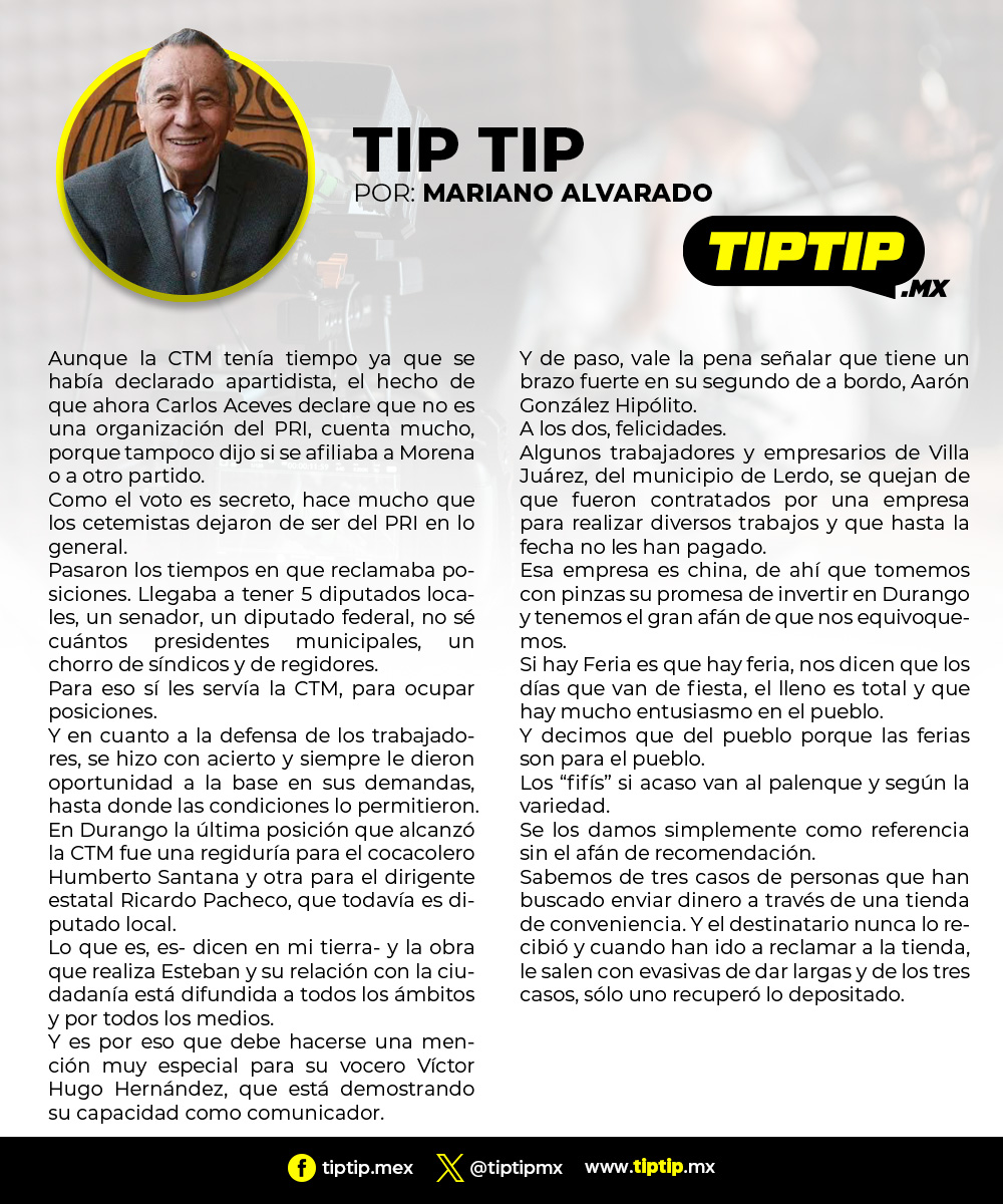 tiptipmx's tweet photo. Tip… tip…
Por: Mariano Alvarado

 https://t.co/bsZHslfFEI https://t.co/6dw7BmQP6e