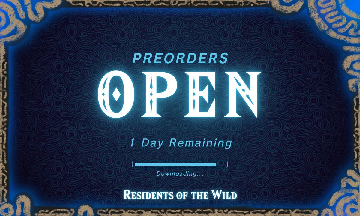“Oh, dear! I forgot to tell you something very important.” - Symin, BotW

And this announcement is very important indeed! Only one day remains to preorder your digital bundle of the Residents of the Wild zine. All proceeds will support Zeldathon and St. Jude.