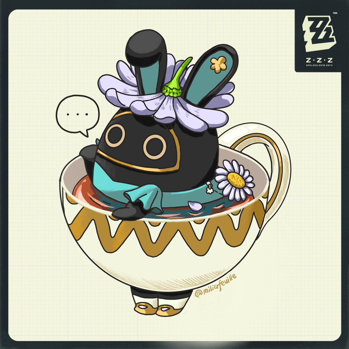 milierfeuille's tweet image. Boo-Tea

#zzzero #DIYbangboo