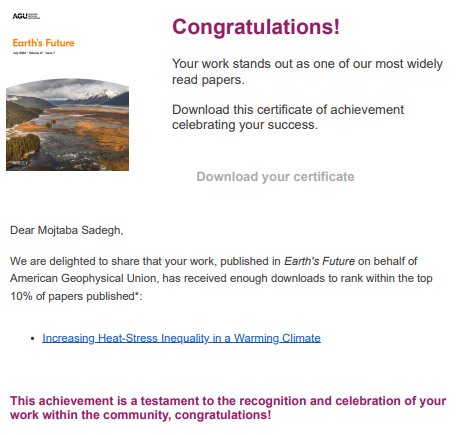 In light of these two articles being among #TopDownloadedArticle &amp; #TopCitedArticle, let me quickly share their messages: