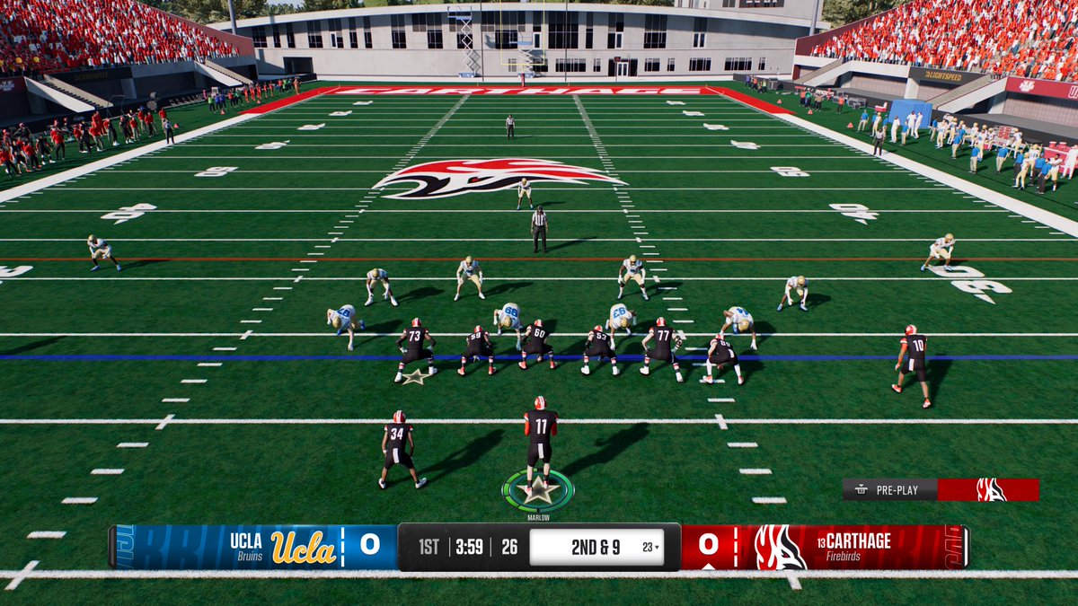 Carthage College Football tweet media