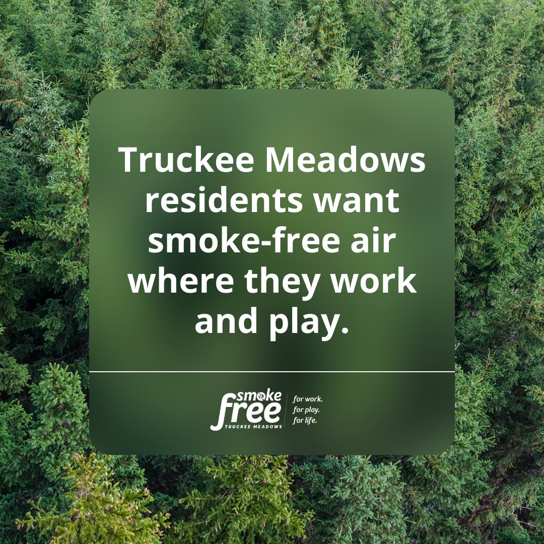 SmokeFree_TM's tweet image. Community assessment surveys conducted among Washoe County residents reveal support for the elimination of smoking in local casinos and bars. Join us in advocating for smoke-free policies to create safer places to work and play! smokefreetruckeemeadows.org/smoke-free-sol…