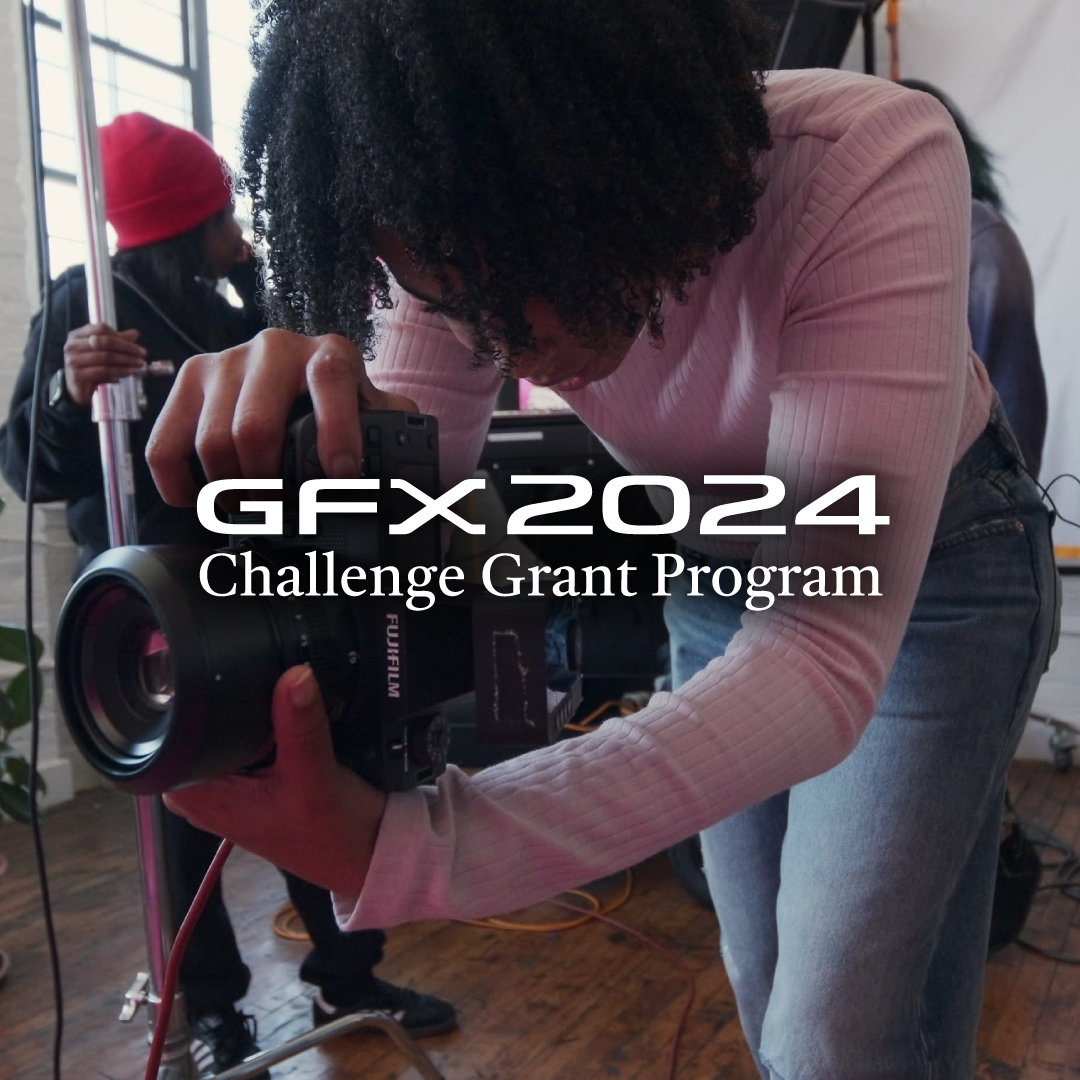 Get up to $10,000 to bring your photography project to life with FUJIFILM's GFX Challenge Program 2024.

Learn More: bit.ly/3VXSac7