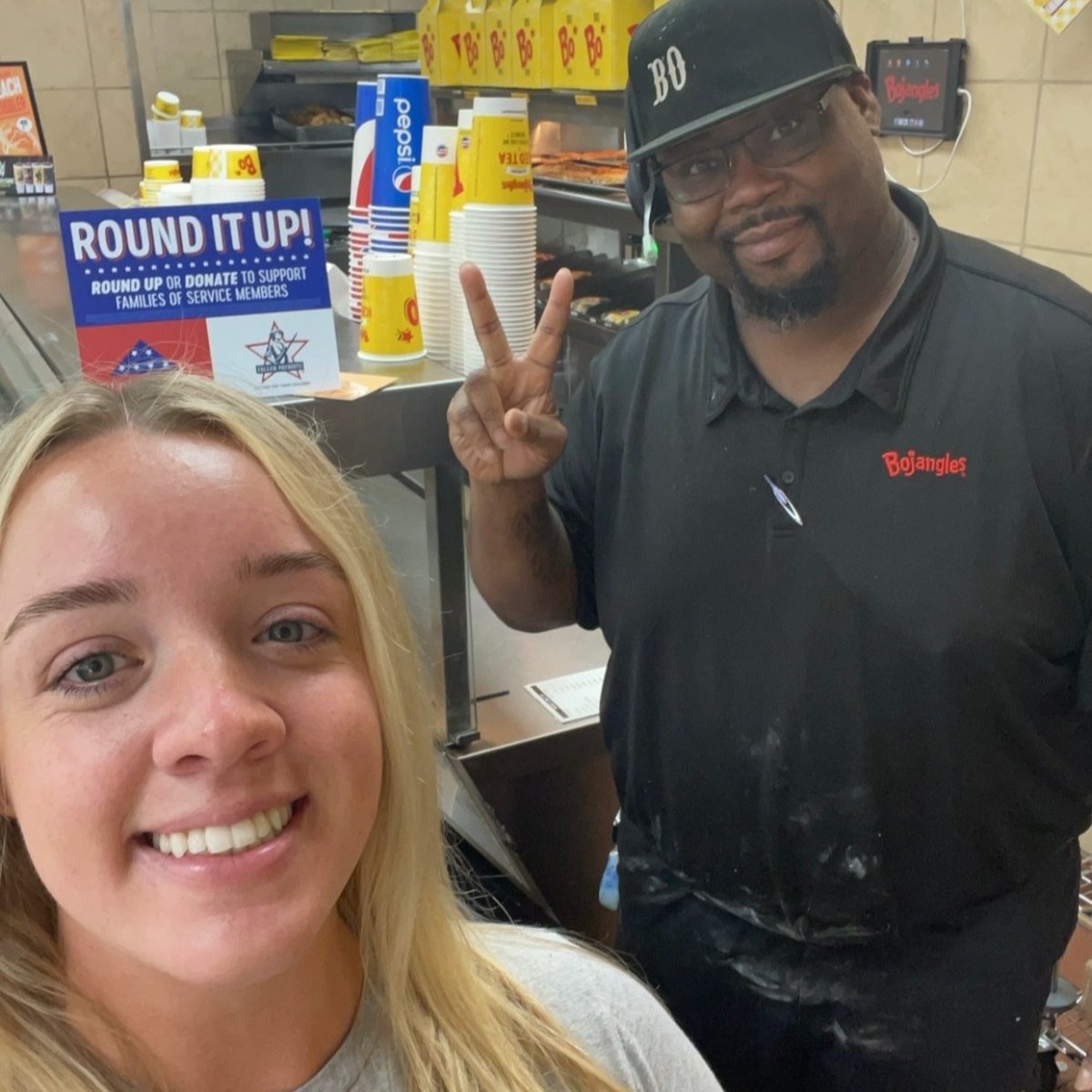 We're on our Final Week of the Bojangles​ Round Up Campaign benefiting #FallenPatriots. 🌟 Visit any Bojangles' location through August 2nd, and round up your purchase to the nearest dollar. 

Thank you from the CFP team for your small acts of kindness, they make a big impact!