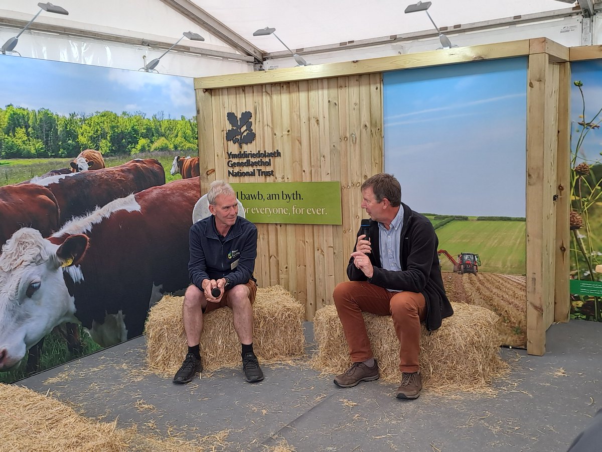 Diolch Tony Davies from <a href="/NFFNUK/">Nature Friendly Farming Network</a> for sharing a brilliant insight into how nature and farming can work hand-in-hand. Fantastic to hear more about your experiences of farming in the Elan Valley.

#RoyalWelshShow