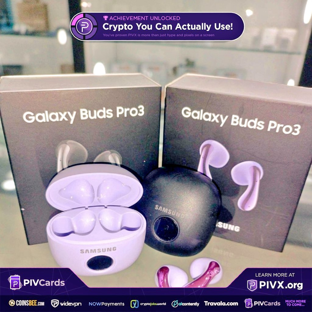 _PIVX's tweet photo. $PIVX, Crypto You Can Actually Use! 🛍️✈️ 💳
https://t.co/3qlz3Lec0c
And remember, you can now #PRIVATELY purchase over 5,000 products - leaving not a trace on-chain or in-app. 🔒🛍️
https://t.co/IoYfHF3z0R
#PIVX #CryptoPayments #UseCase https://t.co/MjAupjRuJs